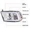 Spec-D Tuning 09-19 Dodge Ram Light Bar Style Projector Headlights, 2LHP-RAM09-G2-TM 2LHP-RAM09-G2-TM - alternate 5